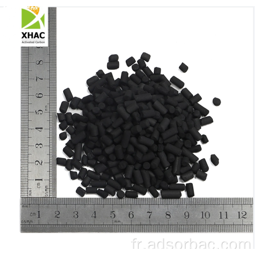 ASTM 3MM 50 CTC Pellet actif Carbon